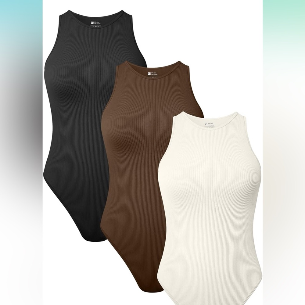 Three Pack Neutrals Bodysuit Set
